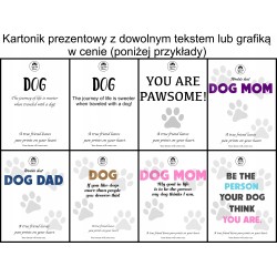 Naszyjnik psia łapka czarna z cyrkoniami