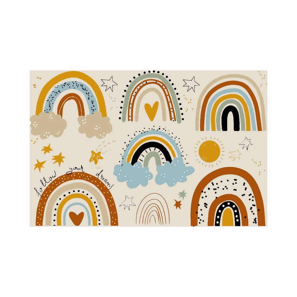 Szelki Boho Rainbow