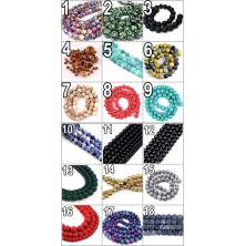 Bransoletka z kamieni Psia łapka+serce