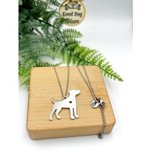 Naszyjnik Jack Russell Terrier srebrny