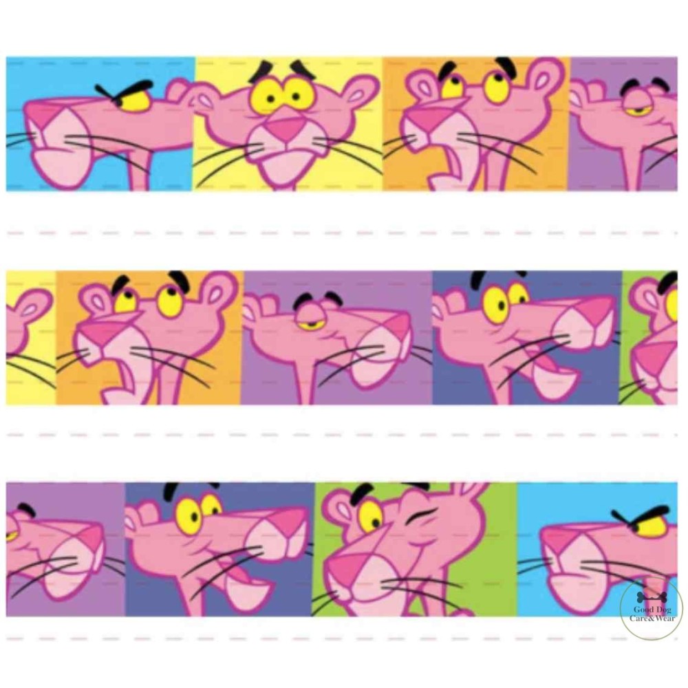 Smycz Różowa Pantera