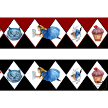 Smycz Alicja w Krainie Czarów