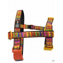 Szelki norweskie/Guard  Scooby-Doo żakard