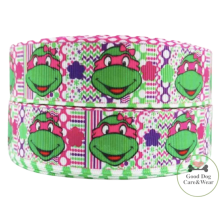 Smycz Różowe Żółwie Ninja