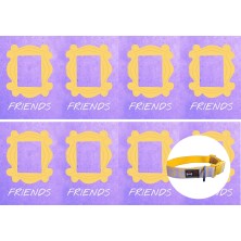 Obroża Friends ramka