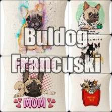 Poszewka na poduszkę Buldog...