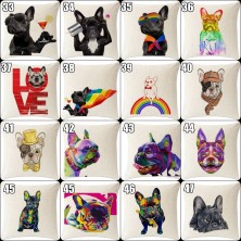 Poszewka na poduszkę Buldog Francuski