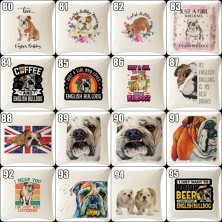 Poszewka na poduszkę Buldog Angielski