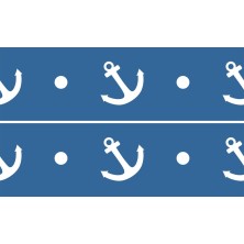 Obroża Kotwica granat