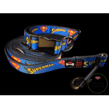 Obroża  Superman napis