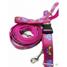 Smycz SuperGirl pink
