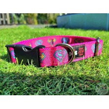 Obroża SuperGirl pink