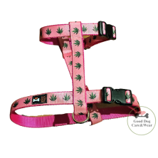 Szelki norweskie/Guard Marihuana różowa