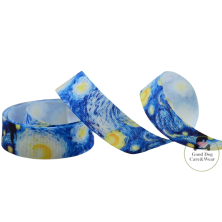 Obroża Van Gogh gwiaździsta noc