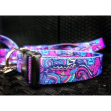 Obroża Kolorowy wzór