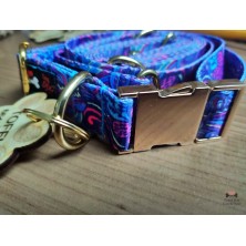 Obroża Kolorowy wzór