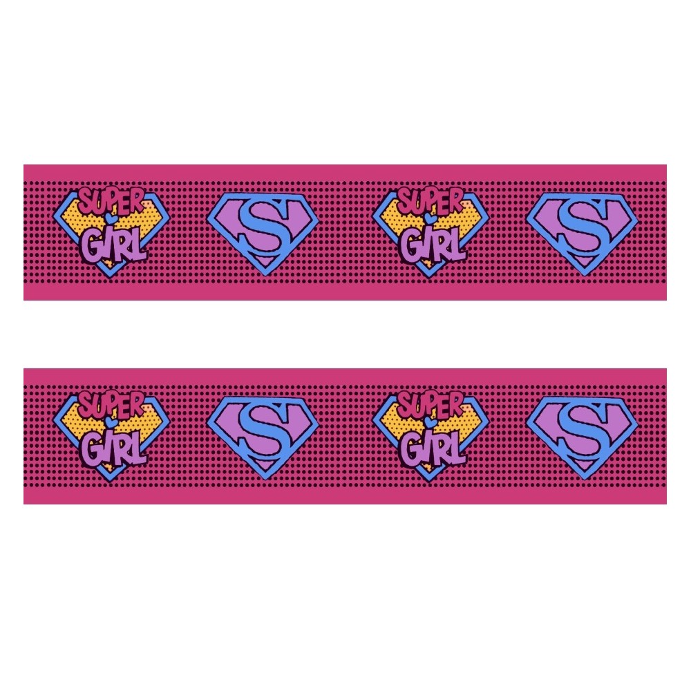 Szelki norweskie/Guard Supergirl pink