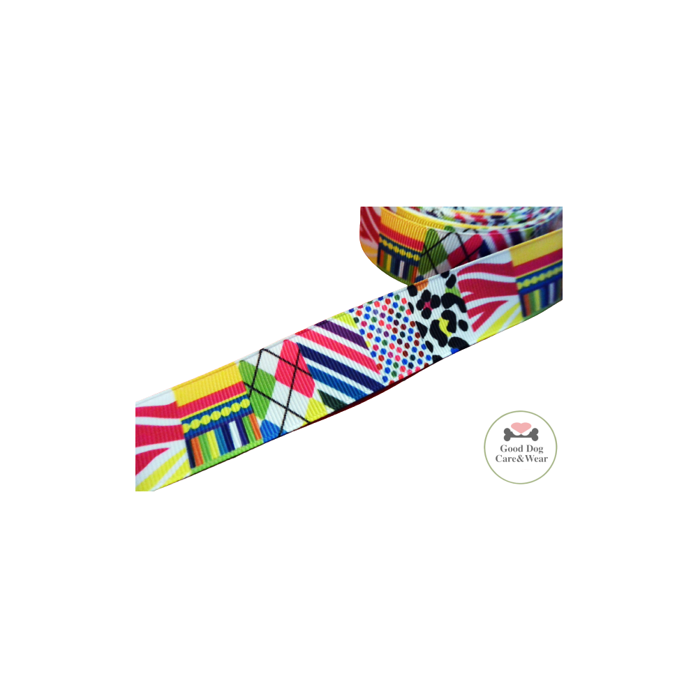 Smycz Kolorowe wzory