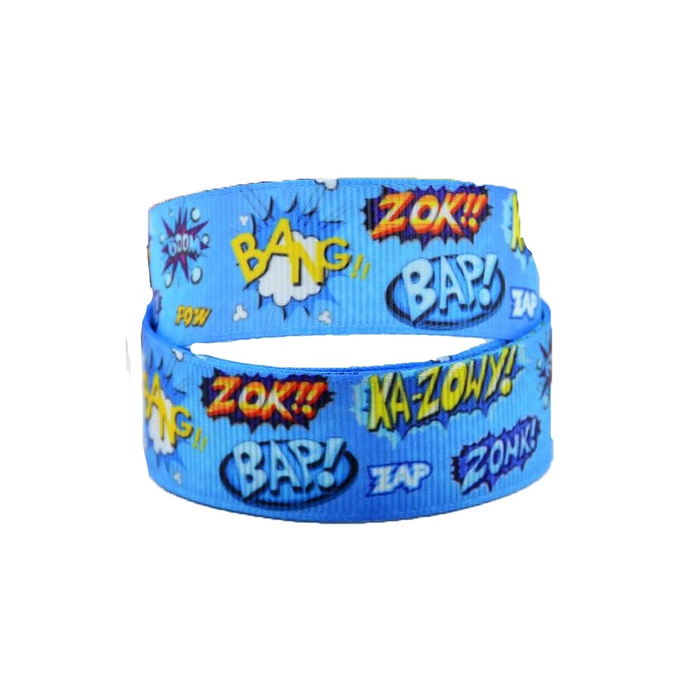 Smycz Komiks niebieski