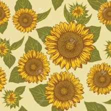 Obroża Słoneczniki