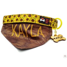 Obroża Słoneczniki 3