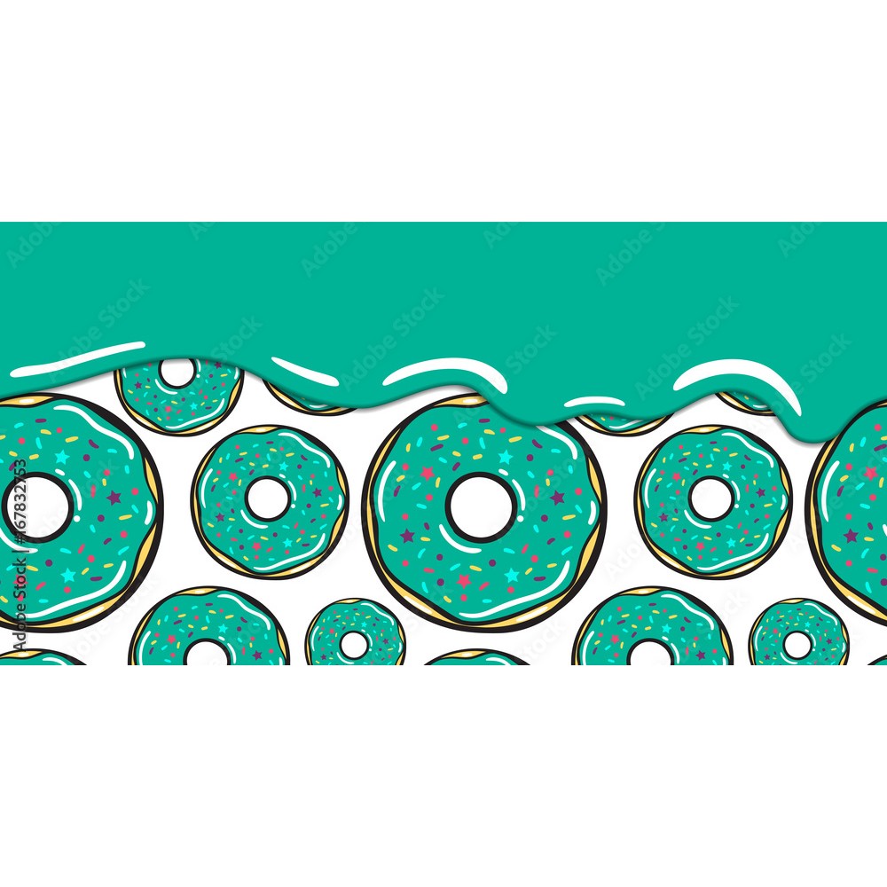 Szelki norweskie/Guard Donut z lukrem