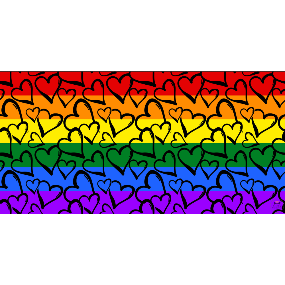 Szelki norweskie/Guard Tęczowe serca
