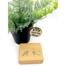 Kolczyki Dog Niemiecki