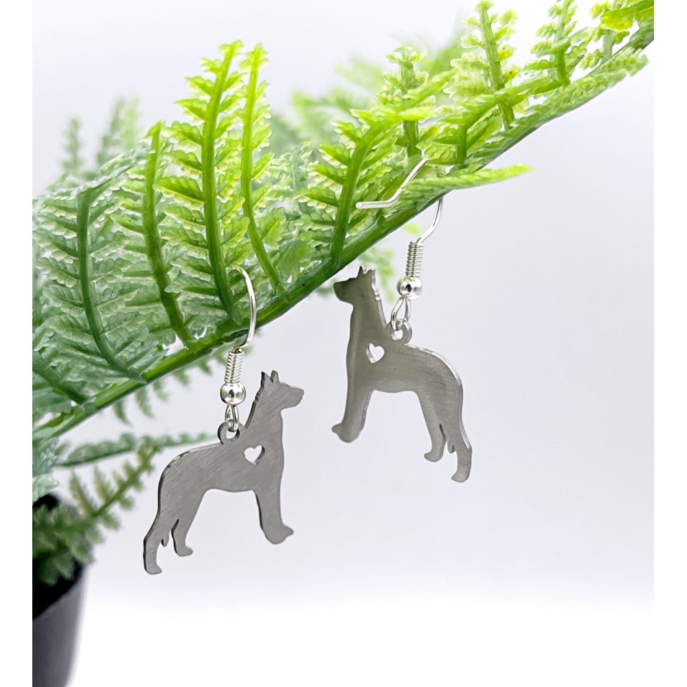 Kolczyki Dog Niemiecki